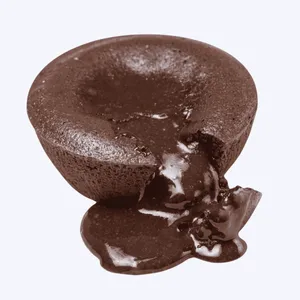 volcan de chocolate centro liquido la merengona las condes