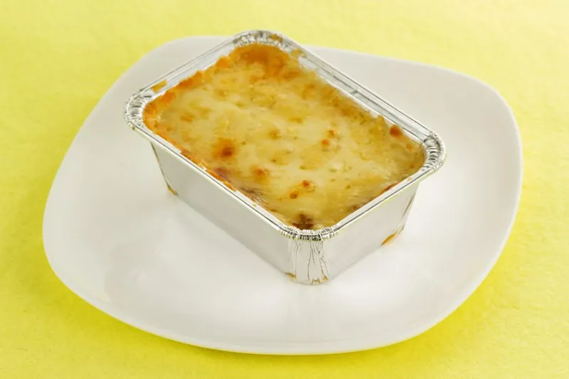 Plato del día  Lasaña Boloñesa