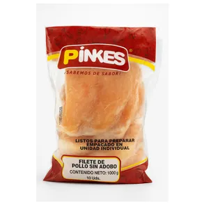 Filete de pechuga natural pinkes x 1000 gr
