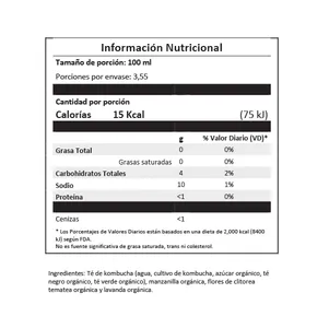 Kombucha Clásica Purple Rain