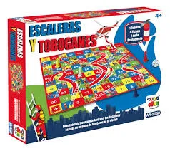 Escaleras y toboganes
