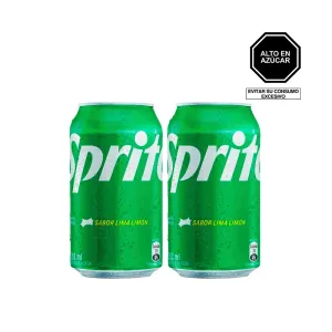 Pack (2 Sprite Lata 350 Ml)