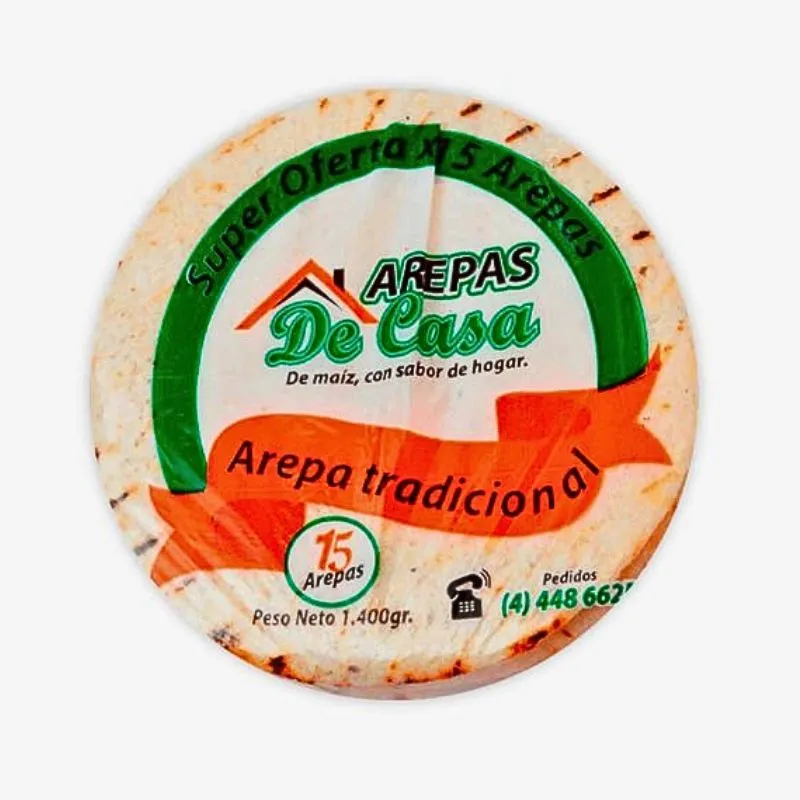 Arepas de maiz arepas de casa super oferta x 15 unds Arepas de maiz arepas de casa super oferta x 15 unds