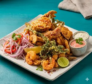 Chicharrón de mariscos