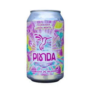 Kombucha Frambuesa Limón Menta