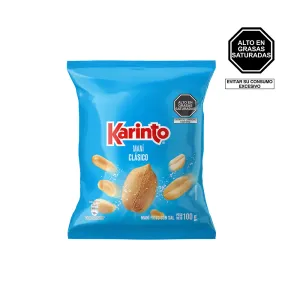 Maní Karinto Clásico Sal x 100 g