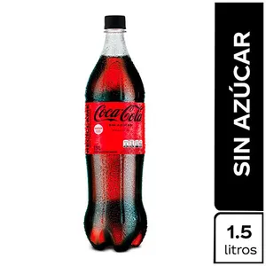 Coca Cola Sin Azucar 1,5L