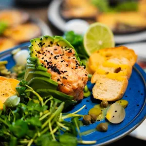 Tartaro de Salmón y Palta