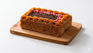 Torta Milhoja Manjar Crema y Ganache de Chocolate 10-12p.