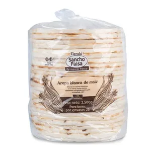 Arepa Tela Blanca X 25 Und