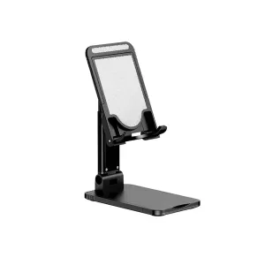 Soporte Mesa Retractil Usams Celular/Tablet Negro X 1 Und