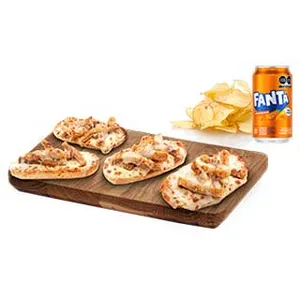 Molletes con milanesa empanizada Combos SKU 18778