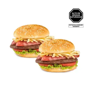 Pack (2 Hamburguesa Parrillera)