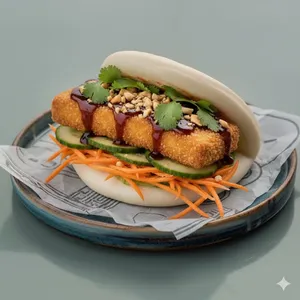Bao tofu crispy teriyaki