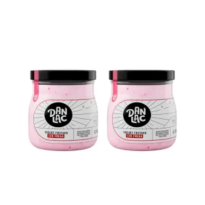 Pack 2 Yogurt Danlac Fresa Vidrio X 160gr