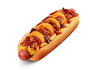 Hot Dog Onion Bacon
