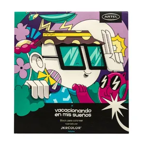 Vacacionando en mis sueños - Block para colorear