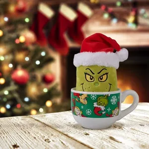 TAZA Y PELUCHE - GRINCH