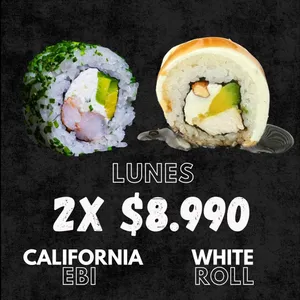 Lunes de Sushi - 2x 8.990