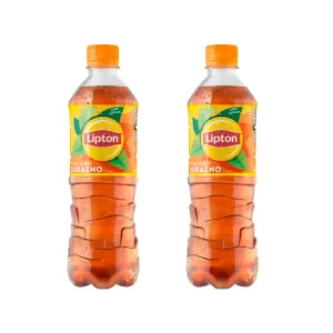 Pack 2 Té Lipton Durazno X 500 Ml