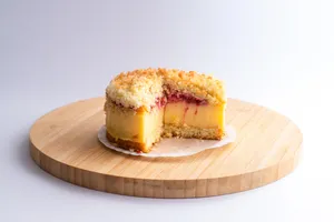 Trozo Streusel de Frambuesa individual