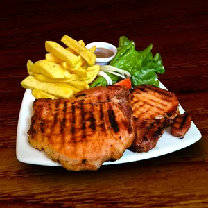 Chuleta de cerdo ahumada