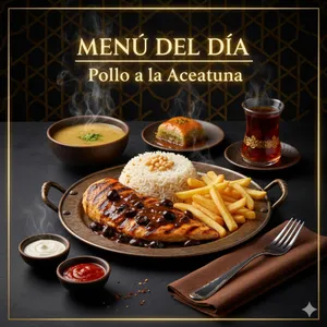 Pollo a la Aceituna