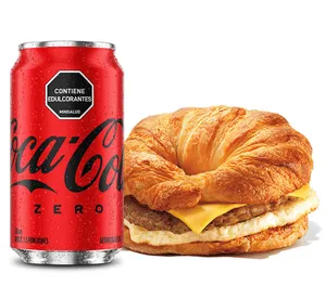 Sándwich Omwich + Coca-Cola.