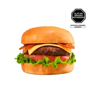 Hamburguesa Queso Y Tocino Tambo