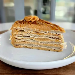 Torta Hojarasca Manjar Porción