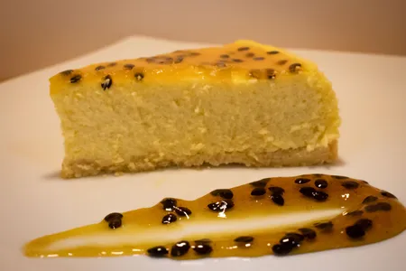 Cheesecake de maracuya