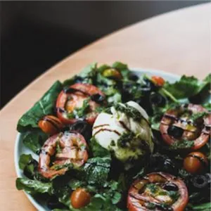 Burrata caprese