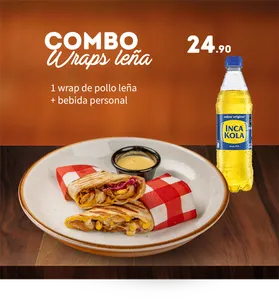 Combo Wrap Leña
