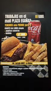 Promo mall cuarto de libra + bebida