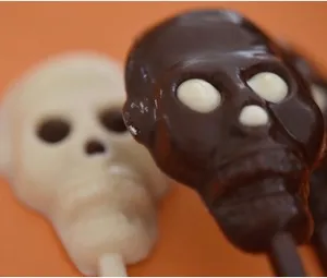3 Paletas calavera s/a