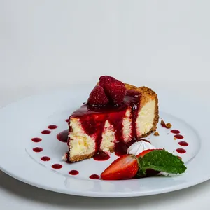 Cheesecake con Salsa