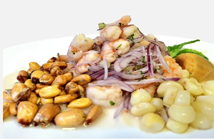Cebiche de camarones