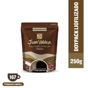 Café Liofilizado Tradicional Formato Doypack 250 g