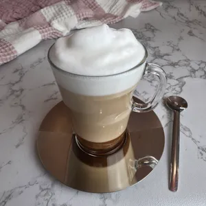Café Latte Caramelo Caliente