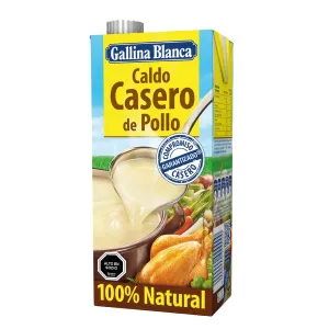 Caldo casero de Pollo