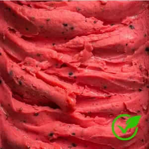 Helado Artesanal Frambuesa Maracuyá
