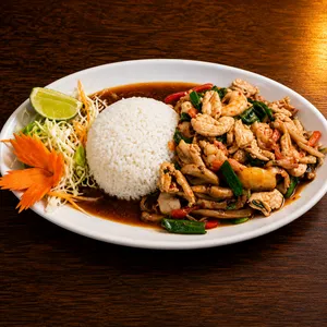 Pad Pig Jing - Pollo