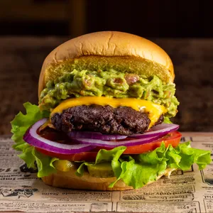 Guacamole Burger Simple