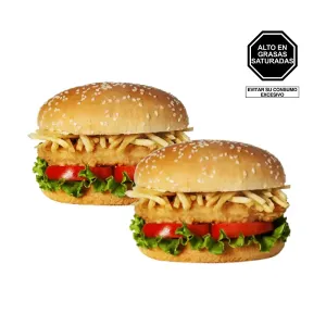 Pack (2 Pan Pollo Mega Crocante)