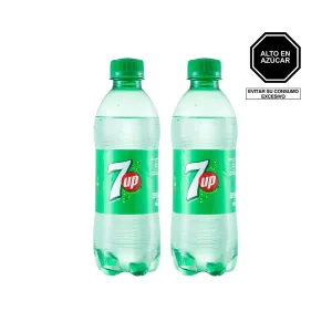 Pack 2 Gaseosa Seven Up X 355 Ml