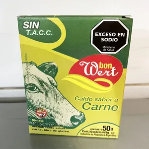 Caldo de carne libre de gluten