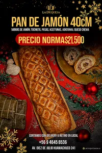 Pan de jamon Hojaldrado