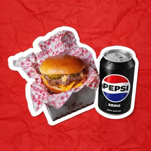 SMOOCHY® CHEESEBURGER + BEBIDA 350CC