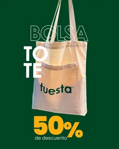 Bolsa Tote Tuesta 45x35cm