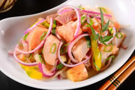 Ceviche de salmón
